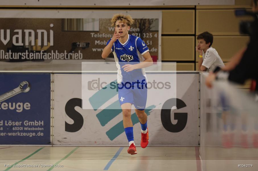 Wiesbaden, Liliencup, Hallenturnier, Junioren, U17, Voetball, Sport, Le Football, Germany, Futbol, Fotball, Fussball, Deutschland, DFL, DFB, Calcio, 2023/24, Saison 2023/2024 - Bild-ID: 1042179