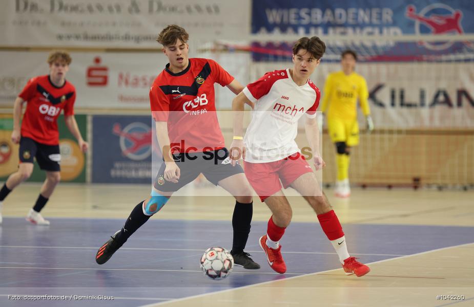 Wiesbaden, Liliencup, Hallenturnier, Junioren, U17, Voetball, Sport, Le Football, Germany, Futbol, Fotball, Fussball, Deutschland, DFL, DFB, Calcio, 2023/24, Saison 2023/2024 - Bild-ID: 1042260