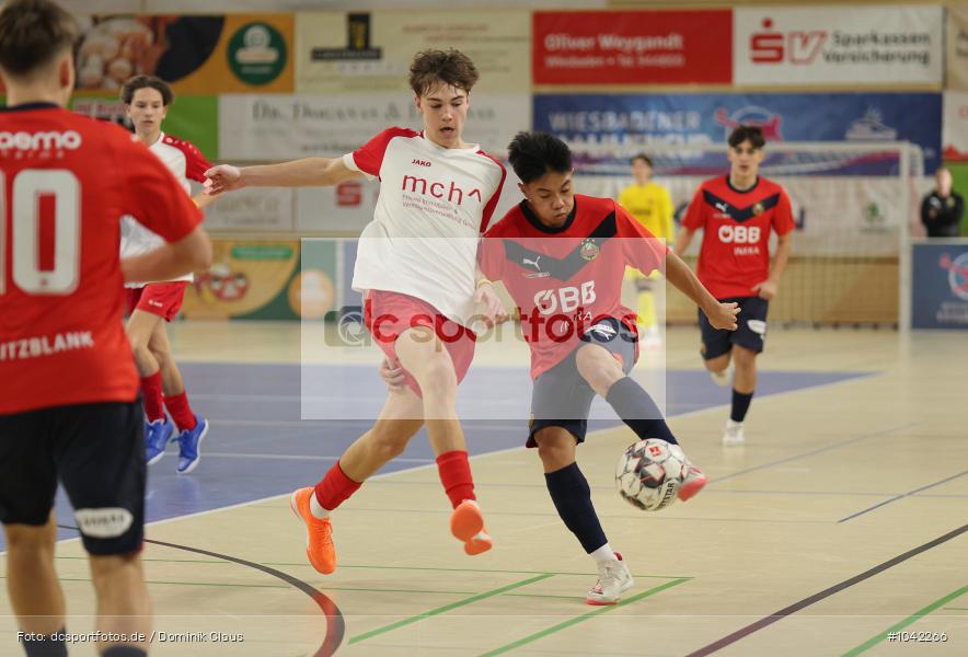 Wiesbaden, Liliencup, Hallenturnier, Junioren, U17, Voetball, Sport, Le Football, Germany, Futbol, Fotball, Fussball, Deutschland, DFL, DFB, Calcio, 2023/24, Saison 2023/2024 - Bild-ID: 1042266