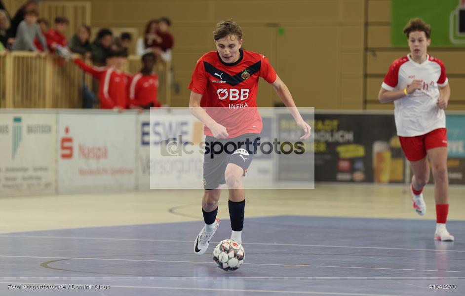 Wiesbaden, Liliencup, Hallenturnier, Junioren, U17, Voetball, Sport, Le Football, Germany, Futbol, Fotball, Fussball, Deutschland, DFL, DFB, Calcio, 2023/24, Saison 2023/2024 - Bild-ID: 1042270