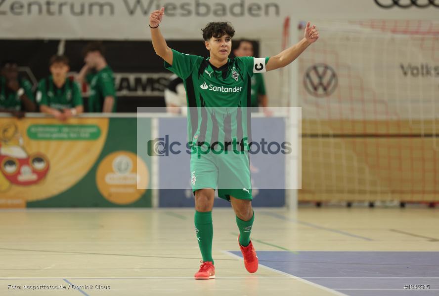 Wiesbaden, Liliencup, Hallenturnier, Junioren, U17, Voetball, Sport, Le Football, Germany, Futbol, Fotball, Fussball, Deutschland, DFL, DFB, Calcio, 2023/24, Saison 2023/2024 - Bild-ID: 1042315