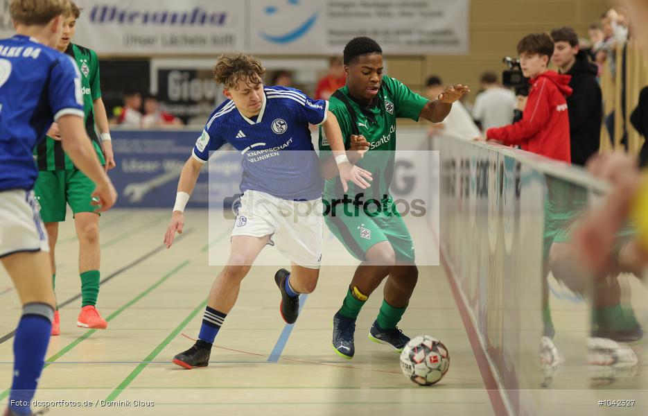 Wiesbaden, Liliencup, Hallenturnier, Junioren, U17, Voetball, Sport, Le Football, Germany, Futbol, Fotball, Fussball, Deutschland, DFL, DFB, Calcio, 2023/24, Saison 2023/2024 - Bild-ID: 1042327