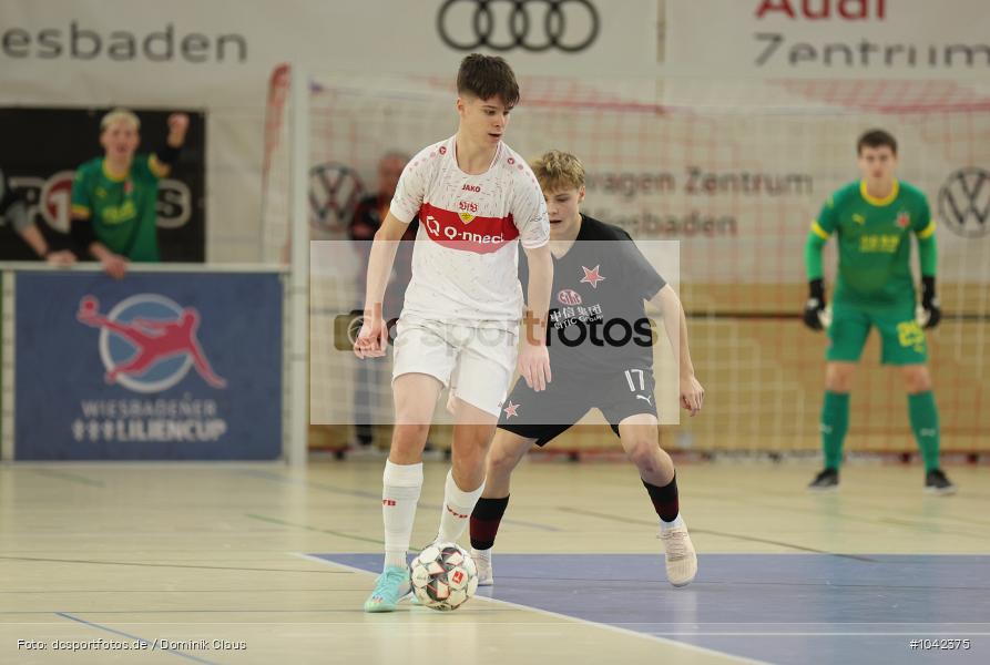 Wiesbaden, Liliencup, Hallenturnier, Junioren, U17, Voetball, Sport, Le Football, Germany, Futbol, Fotball, Fussball, Deutschland, DFL, DFB, Calcio, 2023/24, Saison 2023/2024 - Bild-ID: 1042375