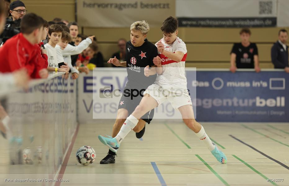 Wiesbaden, Liliencup, Hallenturnier, Junioren, U17, Voetball, Sport, Le Football, Germany, Futbol, Fotball, Fussball, Deutschland, DFL, DFB, Calcio, 2023/24, Saison 2023/2024 - Bild-ID: 1042377