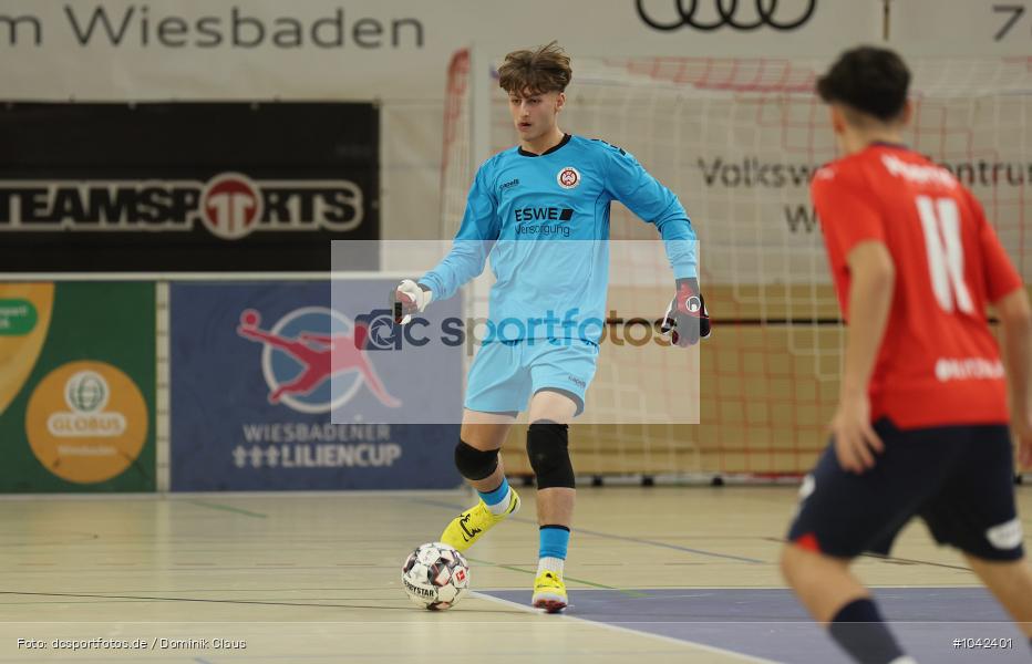 Wiesbaden, Liliencup, Hallenturnier, Junioren, U17, Voetball, Sport, Le Football, Germany, Futbol, Fotball, Fussball, Deutschland, DFL, DFB, Calcio, 2023/24, Saison 2023/2024 - Bild-ID: 1042401