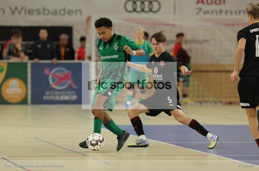 Wiesbaden, Liliencup, Hallenturnier, Junioren, U17, Voetball, Sport, Le Football, Germany, Futbol, Fotball, Fussball, Deutschland, DFL, DFB, Calcio, 2023/24, Saison 2023/2024 - Bild-ID: 1042408