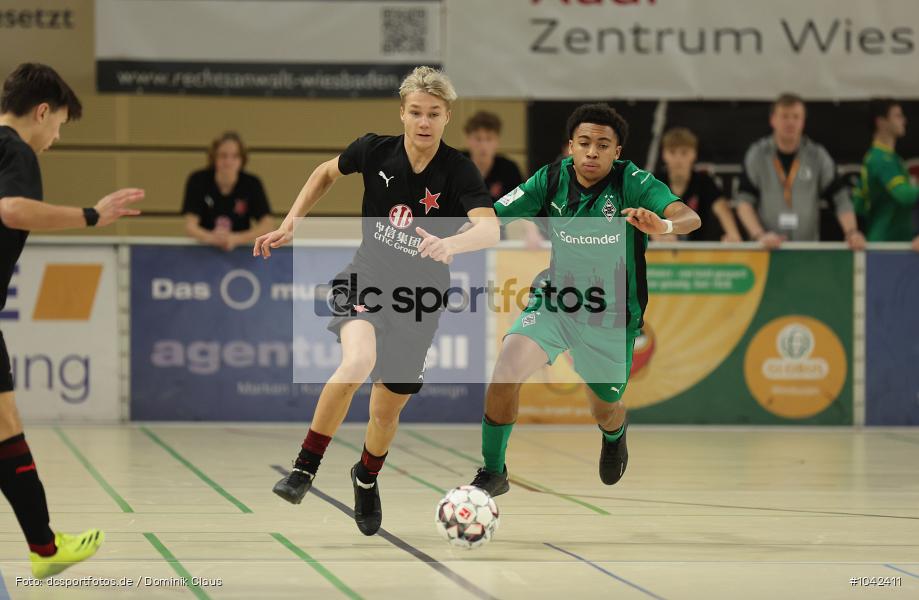 Wiesbaden, Liliencup, Hallenturnier, Junioren, U17, Voetball, Sport, Le Football, Germany, Futbol, Fotball, Fussball, Deutschland, DFL, DFB, Calcio, 2023/24, Saison 2023/2024 - Bild-ID: 1042411