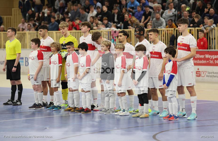 Wiesbaden, Liliencup, Hallenturnier, Junioren, U17, Voetball, Sport, Le Football, Germany, Futbol, Fotball, Fussball, Deutschland, DFL, DFB, Calcio, 2023/24, Saison 2023/2024 - Bild-ID: 1042425