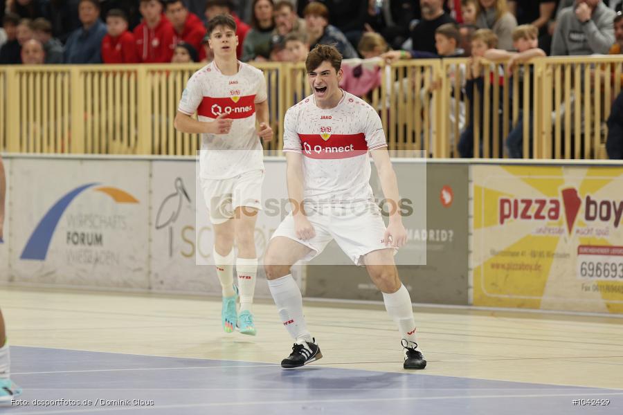 Wiesbaden, Liliencup, Hallenturnier, Junioren, U17, Voetball, Sport, Le Football, Germany, Futbol, Fotball, Fussball, Deutschland, DFL, DFB, Calcio, 2023/24, Saison 2023/2024 - Bild-ID: 1042429