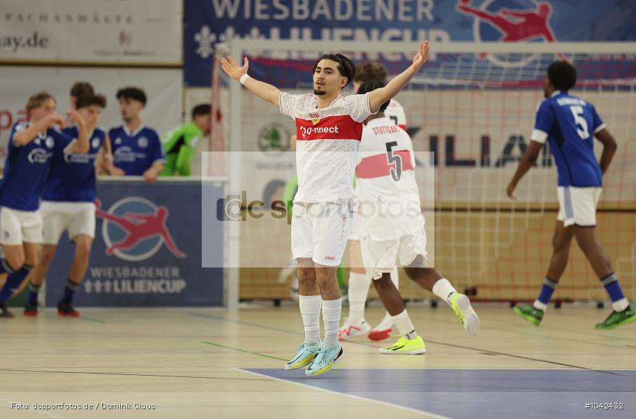 Wiesbaden, Liliencup, Hallenturnier, Junioren, U17, Voetball, Sport, Le Football, Germany, Futbol, Fotball, Fussball, Deutschland, DFL, DFB, Calcio, 2023/24, Saison 2023/2024 - Bild-ID: 1042432