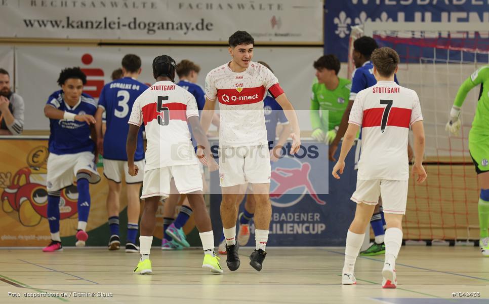 Wiesbaden, Liliencup, Hallenturnier, Junioren, U17, Voetball, Sport, Le Football, Germany, Futbol, Fotball, Fussball, Deutschland, DFL, DFB, Calcio, 2023/24, Saison 2023/2024 - Bild-ID: 1042433