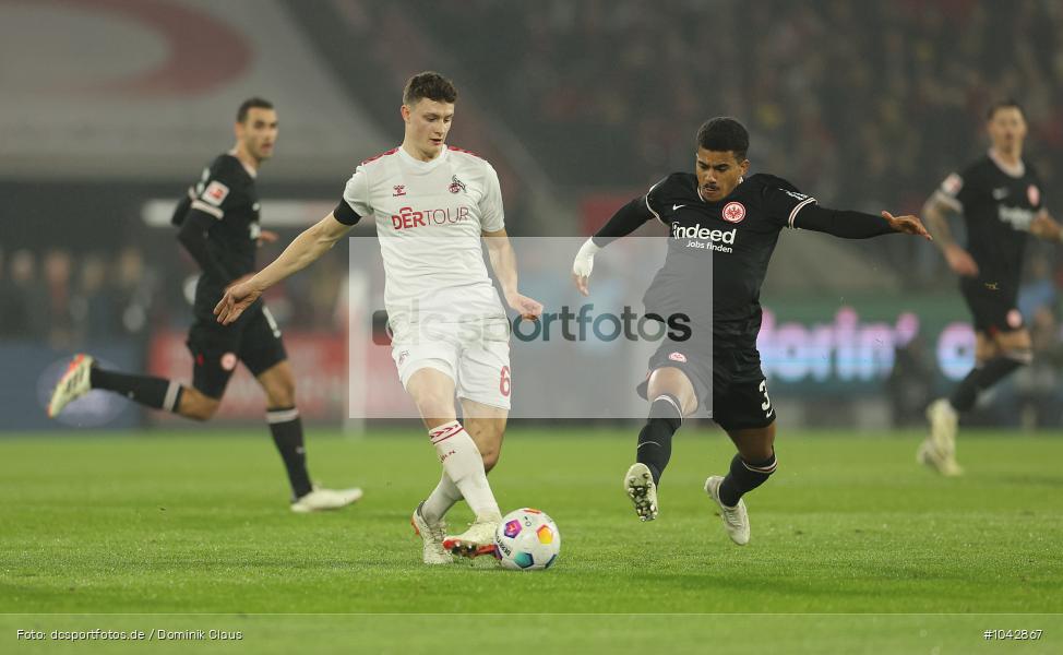 Eintracht Frankfurt, 1. FC Köln, 1. Bundesliga, Bundesliga, Voetball, Sport, Le Football, Germany, Futbol, Fotball, Fussball, Deutschland, DFL, DFB, Calcio, 2023/24, Saison 2023/2024 - Bild-ID: 1042867