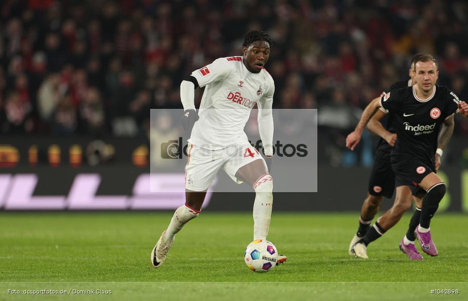 Eintracht Frankfurt, 1. FC Köln, 1. Bundesliga, Bundesliga, Voetball, Sport, Le Football, Germany, Futbol, Fotball, Fussball, Deutschland, DFL, DFB, Calcio, 2023/24, Saison 2023/2024 - Bild-ID: 1042898