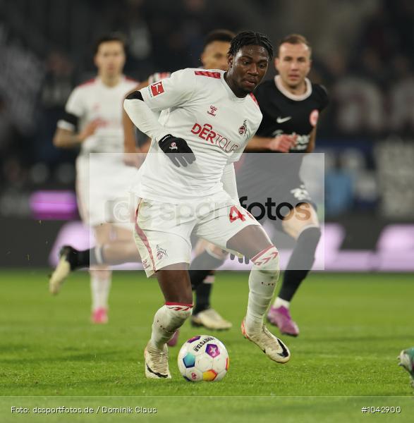 Eintracht Frankfurt, 1. FC Köln, 1. Bundesliga, Bundesliga, Voetball, Sport, Le Football, Germany, Futbol, Fotball, Fussball, Deutschland, DFL, DFB, Calcio, 2023/24, Saison 2023/2024 - Bild-ID: 1042900 Eintracht Frankfurt, 1. FC Köln, 1. Bundesliga, Bundesliga, Voetball, Sport, Le Football, Germany, Futbol, Fotball, Fussball, Deutschland, DFL, DFB, Calcio, 2023/24, Saison 2023/2024 - Bild-ID: 1042900