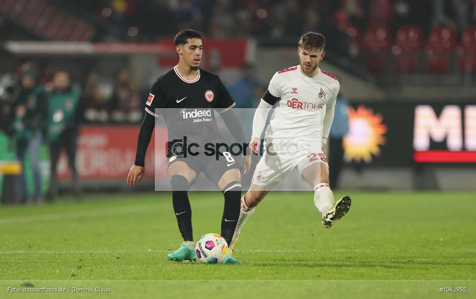 Eintracht Frankfurt, 1. FC Köln, 1. Bundesliga, Bundesliga, Voetball, Sport, Le Football, Germany, Futbol, Fotball, Fussball, Deutschland, DFL, DFB, Calcio, 2023/24, Saison 2023/2024 - Bild-ID: 1042955