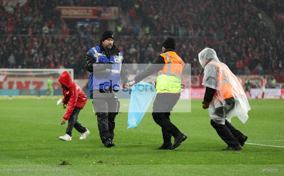 1. FC Union Berlin, 1. FSV Mainz 05, Liga, Bundesliga, Voetball, Sport, Le Football, Germany, Futbol, Fotball, Fussball, Deutschland, DFL, DFB, Calcio, 2023/24, Saison 2023/2024 - Bild-ID: 1043105