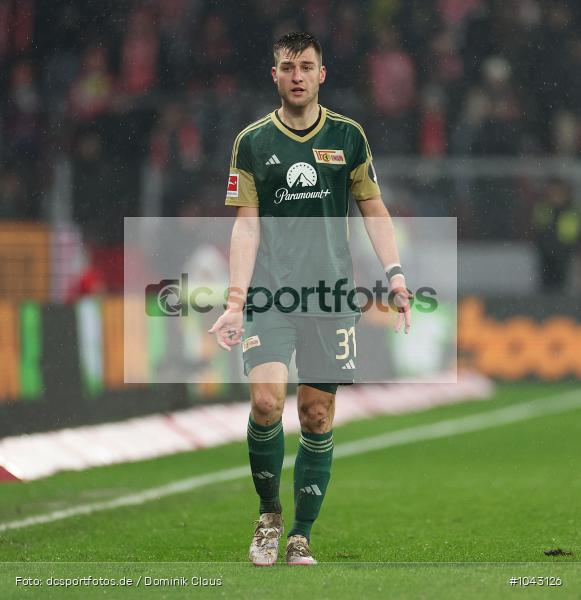 1. FC Union Berlin, 1. FSV Mainz 05, Liga, Bundesliga, Voetball, Sport, Le Football, Germany, Futbol, Fotball, Fussball, Deutschland, DFL, DFB, Calcio, 2023/24, Saison 2023/2024 - Bild-ID: 1043126