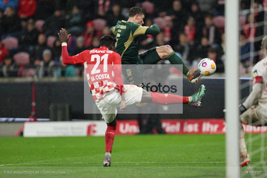 1. FC Union Berlin, 1. FSV Mainz 05, Liga, Bundesliga, Voetball, Sport, Le Football, Germany, Futbol, Fotball, Fussball, Deutschland, DFL, DFB, Calcio, 2023/24, Saison 2023/2024 - Bild-ID: 1043127