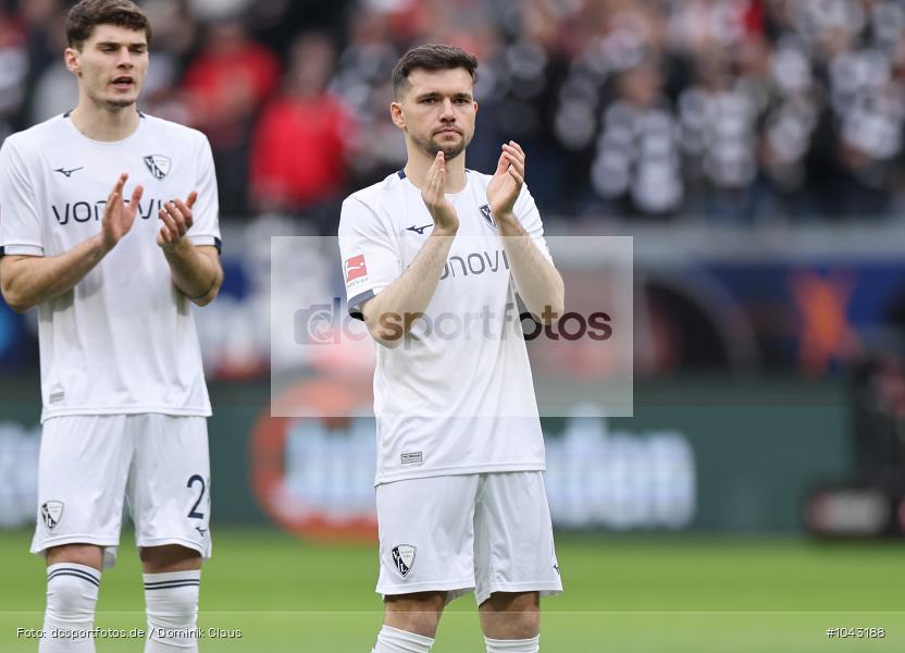 VfL Bochum, Eintracht Frankfurt, Bundesliga, Voetball, Sport, Le Football, Germany, Futbol, Fotball, Fussball, Deutschland, DFL, DFB, Calcio, 2023/24, Saison 2023/2024 - Bild-ID: 1043188