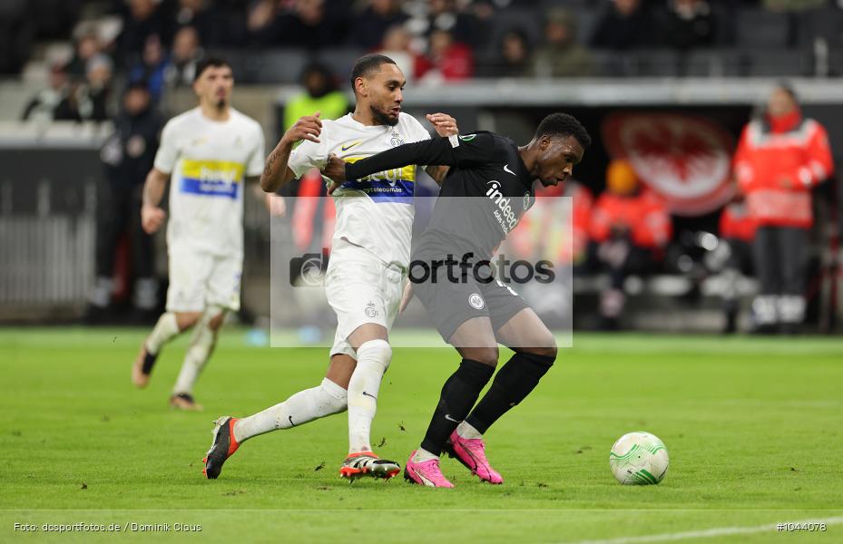 Royale Union Saint-Gilloise, Eintracht Frankfurt, UECL, Conference League, UEFA, Voetball, Sport, Le Football, Germany, Futbol, Fotball, Fussball, Deutschland, DFL, DFB, Calcio, 2023/24, Saison 2023/2024 - Bild-ID: 1044078 Royale Union Saint-Gilloise, Eintracht Frankfurt, UECL, Conference League, UEFA, Voetball, Sport, Le Football, Germany, Futbol, Fotball, Fussball, Deutschland, DFL, DFB, Calcio, 2023/24, Saison 2023/2024 - Bild-ID: 1044078