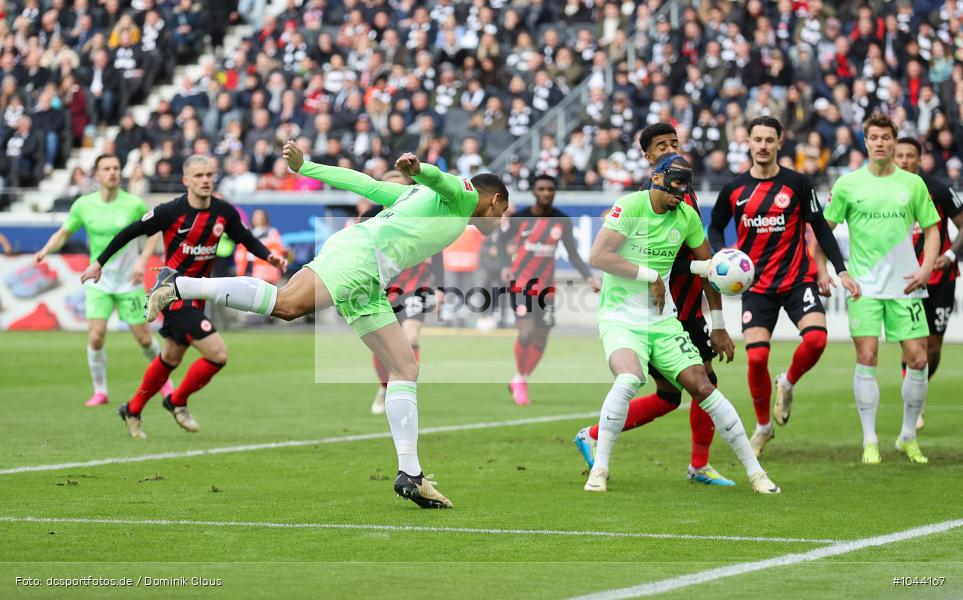 VfL Wolfsburg, Eintracht Frankfurt, Bundesliga, Voetball, Sport, Le Football, Germany, Futbol, Fotball, Fussball, Deutschland, DFL, DFB, Calcio, 2023/24, Saison 2023/2024 - Bild-ID: 1044167