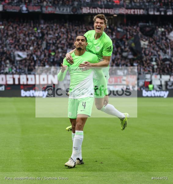VfL Wolfsburg, Eintracht Frankfurt, Bundesliga, Voetball, Sport, Le Football, Germany, Futbol, Fotball, Fussball, Deutschland, DFL, DFB, Calcio, 2023/24, Saison 2023/2024 - Bild-ID: 1044172 VfL Wolfsburg, Eintracht Frankfurt, Bundesliga, Voetball, Sport, Le Football, Germany, Futbol, Fotball, Fussball, Deutschland, DFL, DFB, Calcio, 2023/24, Saison 2023/2024 - Bild-ID: 1044172