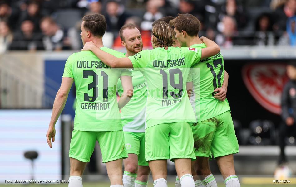 VfL Wolfsburg, Eintracht Frankfurt, Bundesliga, Voetball, Sport, Le Football, Germany, Futbol, Fotball, Fussball, Deutschland, DFL, DFB, Calcio, 2023/24, Saison 2023/2024 - Bild-ID: 1044204 VfL Wolfsburg, Eintracht Frankfurt, Bundesliga, Voetball, Sport, Le Football, Germany, Futbol, Fotball, Fussball, Deutschland, DFL, DFB, Calcio, 2023/24, Saison 2023/2024 - Bild-ID: 1044204