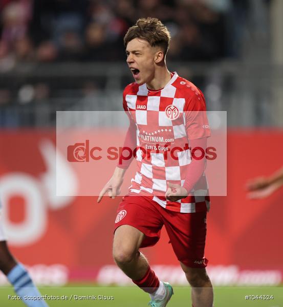 Manchester City, 1. FSV Mainz 05, Achtelfinale, UEFA Youth League, Youth League, UEFA, Voetball, Sport, Le Football, Germany, Futbol, Fotball, Fussball, Deutschland, DFL, DFB, Calcio, 2023/24, Saison 2023/2024 - Bild-ID: 1044324