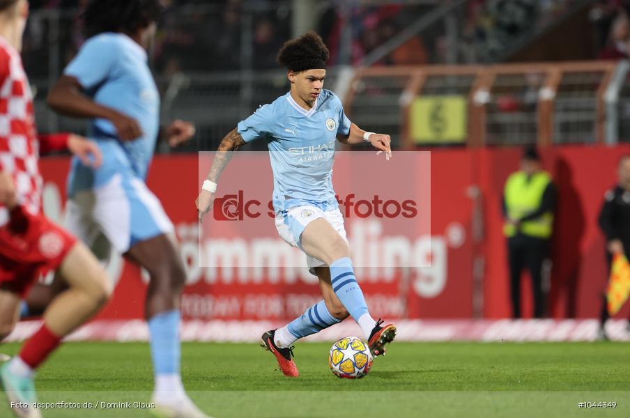 Manchester City, 1. FSV Mainz 05, Achtelfinale, UEFA Youth League, Youth League, UEFA, Voetball, Sport, Le Football, Germany, Futbol, Fotball, Fussball, Deutschland, DFL, DFB, Calcio, 2023/24, Saison 2023/2024 - Bild-ID: 1044349