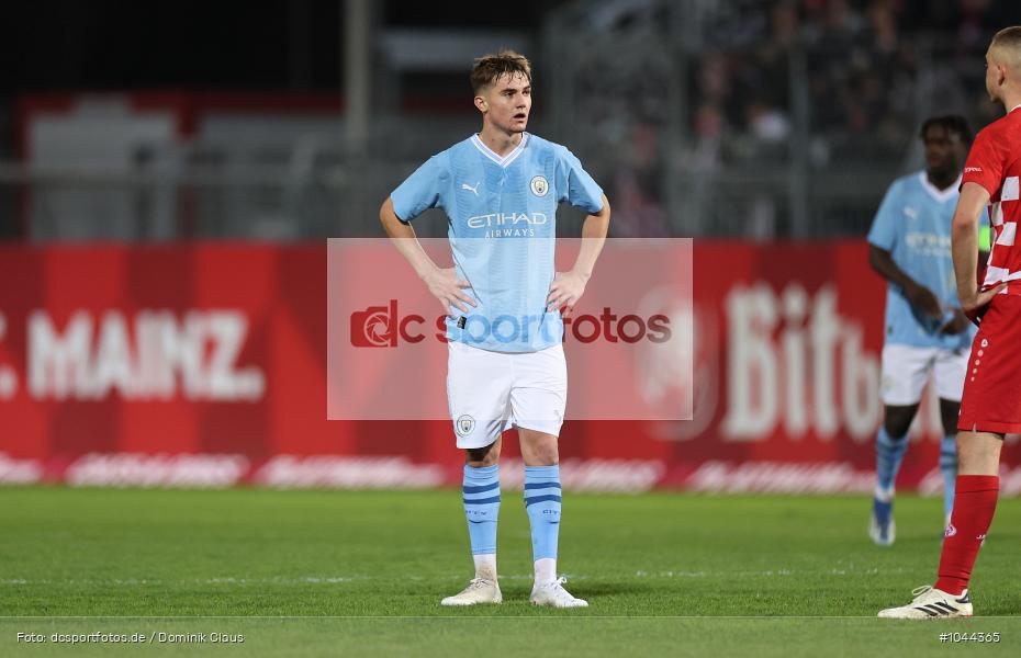 Manchester City, 1. FSV Mainz 05, Achtelfinale, UEFA Youth League, Youth League, UEFA, Voetball, Sport, Le Football, Germany, Futbol, Fotball, Fussball, Deutschland, DFL, DFB, Calcio, 2023/24, Saison 2023/2024 - Bild-ID: 1044365