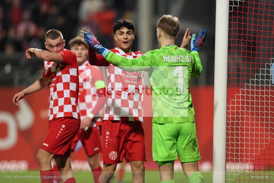 Manchester City, 1. FSV Mainz 05, Achtelfinale, UEFA Youth League, Youth League, UEFA, Voetball, Sport, Le Football, Germany, Futbol, Fotball, Fussball, Deutschland, DFL, DFB, Calcio, 2023/24, Saison 2023/2024 - Bild-ID: 1044378