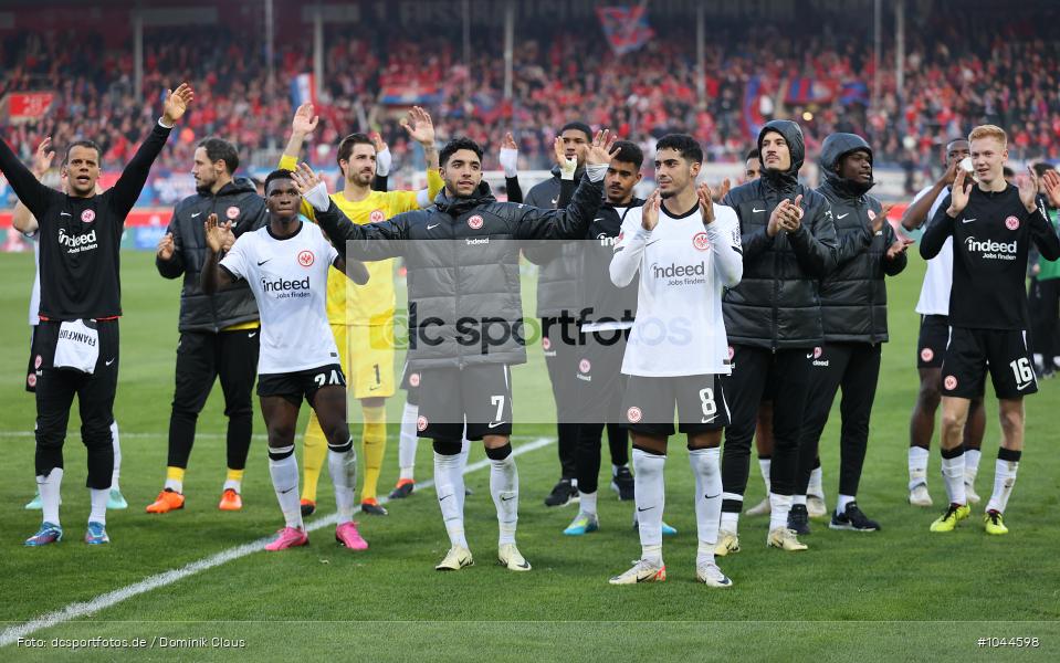 Eintracht Frankfurt, 1. FC Heidenheim, 1. Bundesliga, Bundesliga, Voetball, Sport, Le Football, Germany, Futbol, Fotball, Fussball, Deutschland, DFL, DFB, Calcio, 2023/24, Saison 2023/2024 - Bild-ID: 1044598