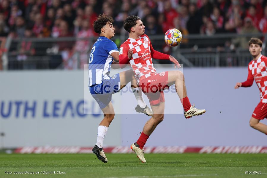 FC Porto, 1. FSV Mainz 05, Achtelfinale, UEFA Youth League, Youth League, UEFA, Voetball, Sport, Le Football, Germany, Futbol, Fotball, Fussball, Deutschland, DFL, DFB, Calcio, 2023/24, Saison 2023/2024 - Bild-ID: 1044965