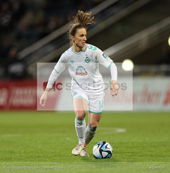 SV Werder Bremen, Eintracht Frankfurt, Frauen, 1. Bundesliga, Bundesliga, Voetball, Sport, Le Football, Germany, Futbol, Fotball, Fussball, Deutschland, DFL, DFB, Calcio, 2023/24, Saison 2023/2024 - Bild-ID: 1046163