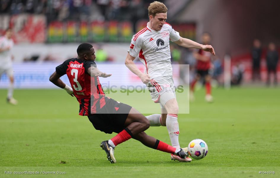 1. FC Union Berlin, Eintracht Frankfurt, Bundesliga, Voetball, Sport, Le Football, Germany, Futbol, Fotball, Fussball, Deutschland, DFL, DFB, Calcio, 2023/24, Saison 2023/2024 - Bild-ID: 1046318