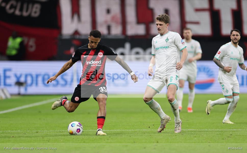 SV Werder Bremen, Eintracht Frankfurt, Bundesliga, Voetball, Sport, Le Football, Germany, Futbol, Fotball, Fussball, Deutschland, DFL, DFB, Calcio, 2023/24, Saison 2023/2024 - Bild-ID: 1046436