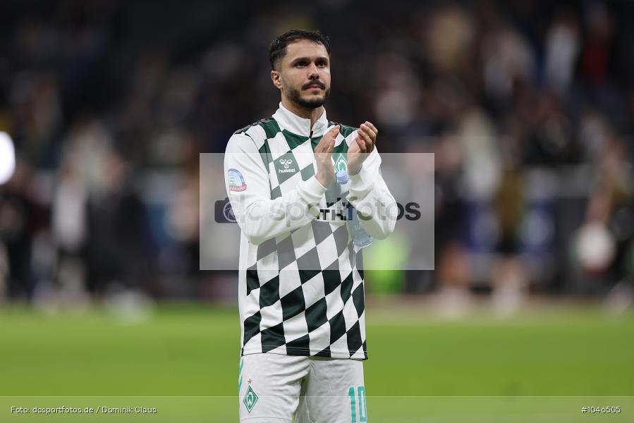 SV Werder Bremen, Eintracht Frankfurt, Bundesliga, Voetball, Sport, Le Football, Germany, Futbol, Fotball, Fussball, Deutschland, DFL, DFB, Calcio, 2023/24, Saison 2023/2024 - Bild-ID: 1046505