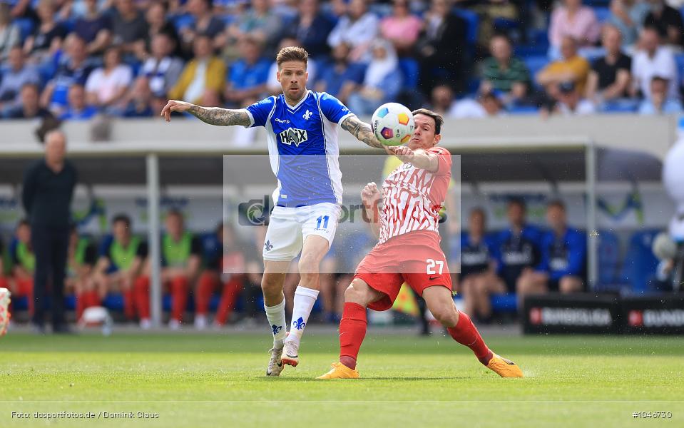 SC Freiburg, SV Darmstadt 98, Bundesliga, Liga, Voetball, Sport, Le Football, Germany, Futbol, Fotball, Fussball, Deutschland, DFL, DFB, Calcio, 2023/24, Saison 2023/2024 - Bild-ID: 1046730