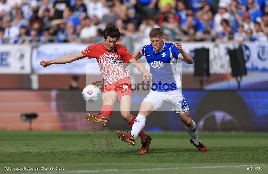 SC Freiburg, SV Darmstadt 98, Bundesliga, Liga, Voetball, Sport, Le Football, Germany, Futbol, Fotball, Fussball, Deutschland, DFL, DFB, Calcio, 2023/24, Saison 2023/2024 - Bild-ID: 1046796