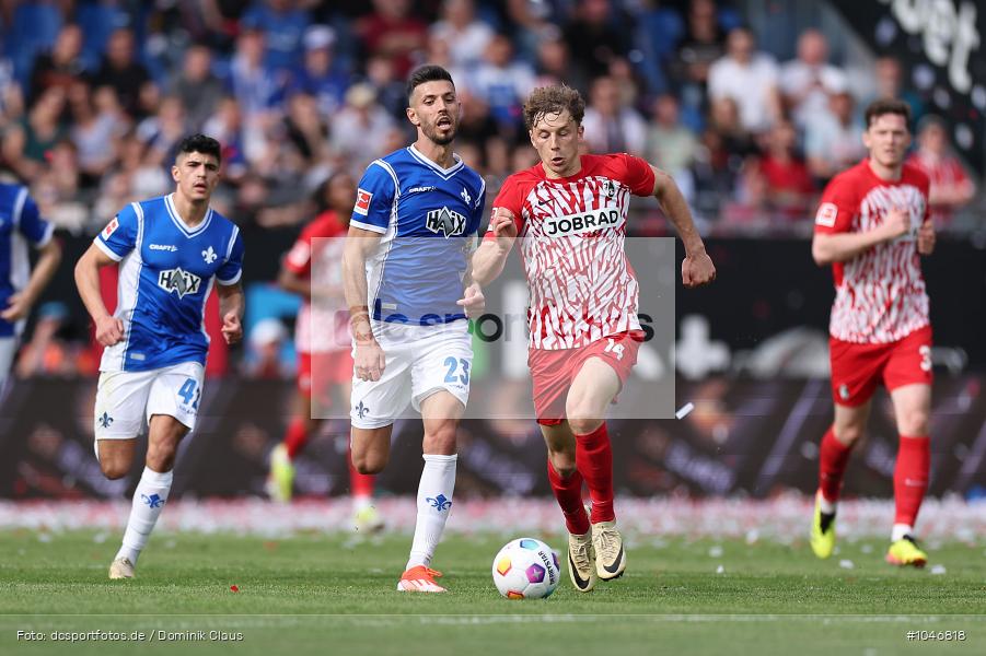 SC Freiburg, SV Darmstadt 98, Bundesliga, Liga, Voetball, Sport, Le Football, Germany, Futbol, Fotball, Fussball, Deutschland, DFL, DFB, Calcio, 2023/24, Saison 2023/2024 - Bild-ID: 1046818