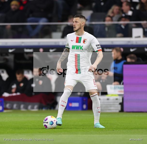 FC Augsburg, Eintracht Frankfurt, Bundesliga, Voetball, Sport, Le Football, Germany, Futbol, Fotball, Fussball, Deutschland, DFL, DFB, Calcio, 2023/24, Saison 2023/2024 - Bild-ID: 1046867