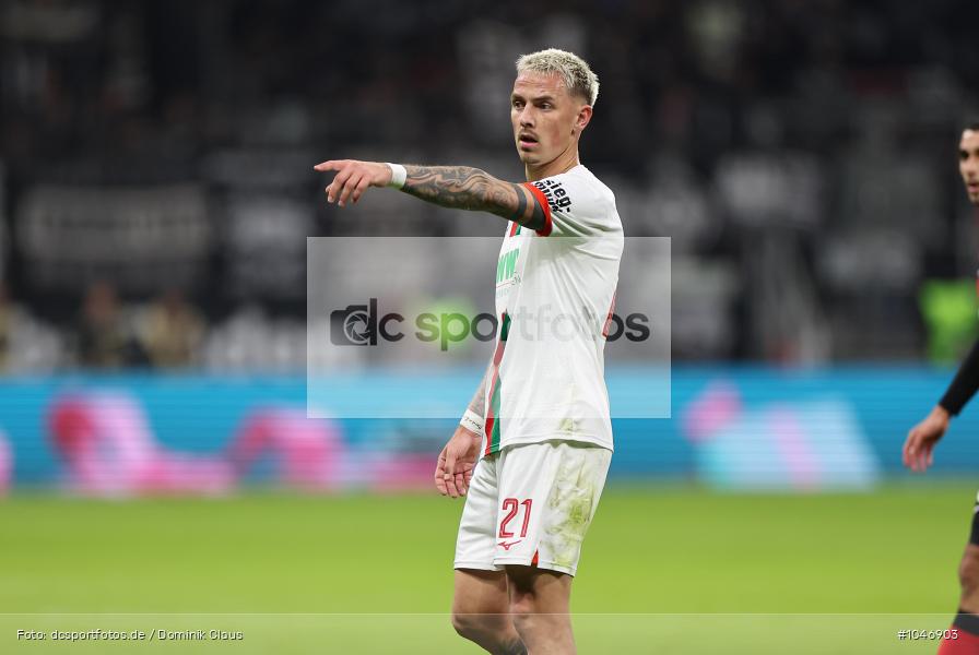 FC Augsburg, Eintracht Frankfurt, Bundesliga, Voetball, Sport, Le Football, Germany, Futbol, Fotball, Fussball, Deutschland, DFL, DFB, Calcio, 2023/24, Saison 2023/2024 - Bild-ID: 1046903