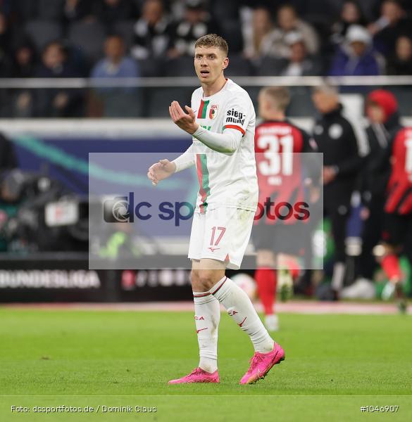 FC Augsburg, Eintracht Frankfurt, Bundesliga, Voetball, Sport, Le Football, Germany, Futbol, Fotball, Fussball, Deutschland, DFL, DFB, Calcio, 2023/24, Saison 2023/2024 - Bild-ID: 1046907