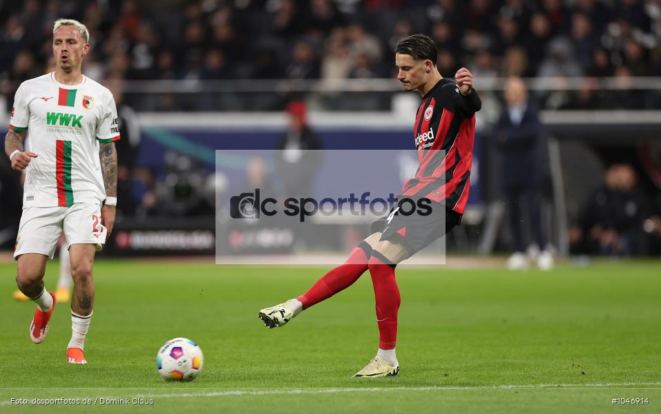 FC Augsburg, Eintracht Frankfurt, Bundesliga, Voetball, Sport, Le Football, Germany, Futbol, Fotball, Fussball, Deutschland, DFL, DFB, Calcio, 2023/24, Saison 2023/2024 - Bild-ID: 1046914