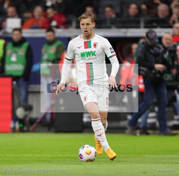 FC Augsburg, Eintracht Frankfurt, Bundesliga, Voetball, Sport, Le Football, Germany, Futbol, Fotball, Fussball, Deutschland, DFL, DFB, Calcio, 2023/24, Saison 2023/2024 - Bild-ID: 1046928