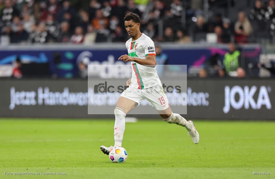 FC Augsburg, Eintracht Frankfurt, Bundesliga, Voetball, Sport, Le Football, Germany, Futbol, Fotball, Fussball, Deutschland, DFL, DFB, Calcio, 2023/24, Saison 2023/2024 - Bild-ID: 1046938