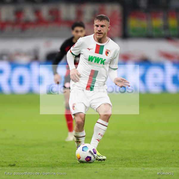 FC Augsburg, Eintracht Frankfurt, Bundesliga, Voetball, Sport, Le Football, Germany, Futbol, Fotball, Fussball, Deutschland, DFL, DFB, Calcio, 2023/24, Saison 2023/2024 - Bild-ID: 1046952