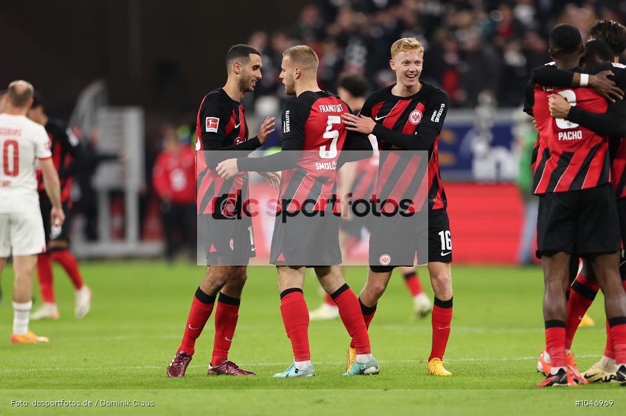 FC Augsburg, Eintracht Frankfurt, Bundesliga, Voetball, Sport, Le Football, Germany, Futbol, Fotball, Fussball, Deutschland, DFL, DFB, Calcio, 2023/24, Saison 2023/2024 - Bild-ID: 1046969