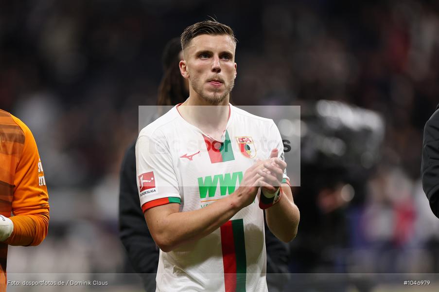 FC Augsburg, Eintracht Frankfurt, Bundesliga, Voetball, Sport, Le Football, Germany, Futbol, Fotball, Fussball, Deutschland, DFL, DFB, Calcio, 2023/24, Saison 2023/2024 - Bild-ID: 1046979
