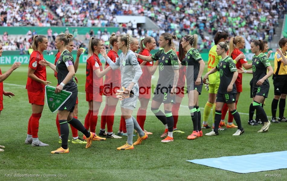 VfL Wolfsburg, FC Bayern München, Finale, DFB-Pokalfinale, Frauen, Voetball, Sport, Le Football, Germany, Futbol, Fotball, Fussball, Deutschland, DFL, DFB, Calcio, 2023/24, Saison 2023/2024 - Bild-ID: 1047902